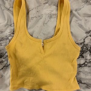 Garage crop tank